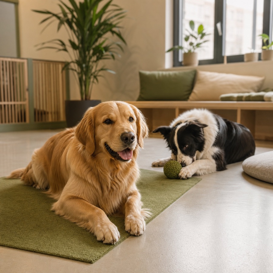 Koerte päevahoid ja koertehoid JoJo Pet Care ruumis Mustamäel